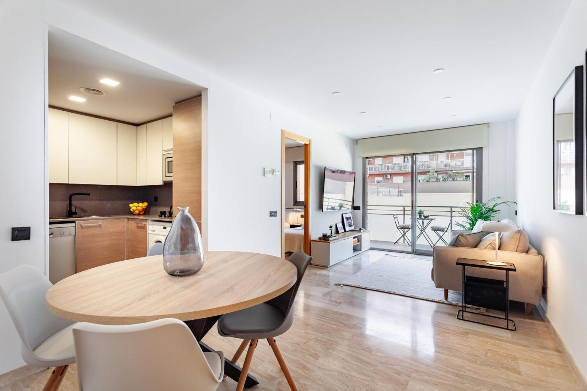 Cozy Apartment II - Les Corts Barcelona Buitenkant foto
