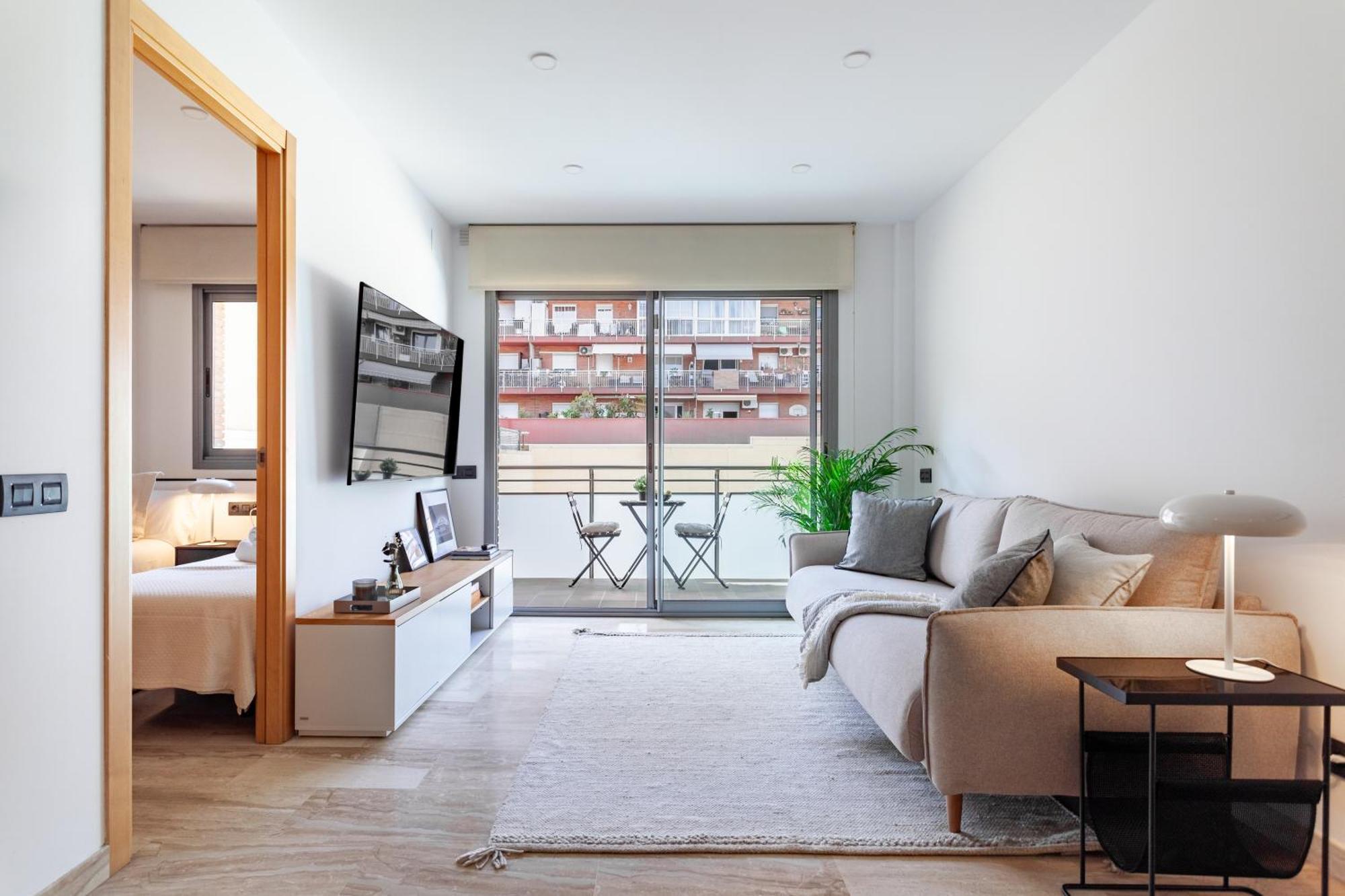 Cozy Apartment II - Les Corts Barcelona Buitenkant foto