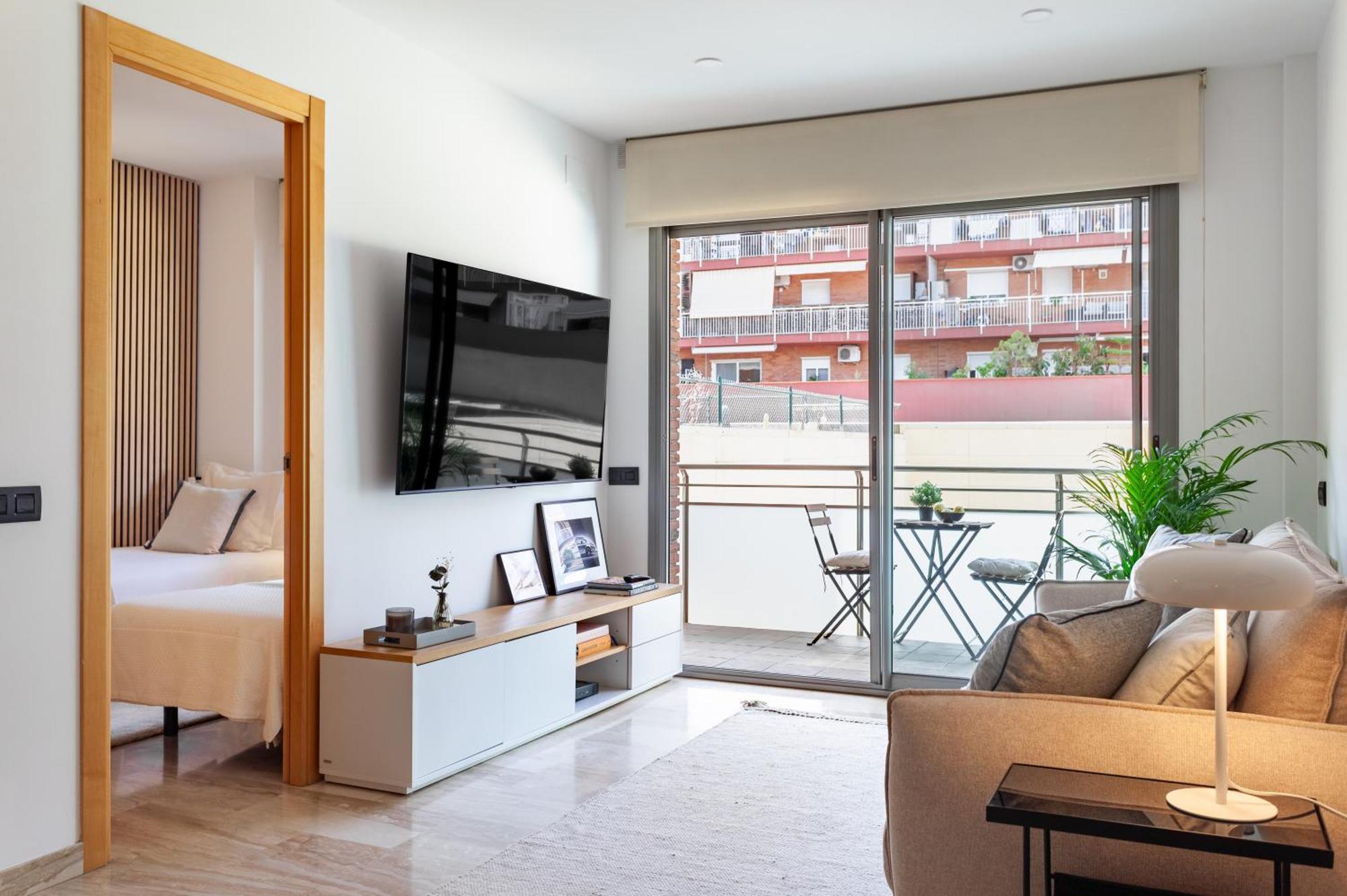 Cozy Apartment II - Les Corts Barcelona Buitenkant foto
